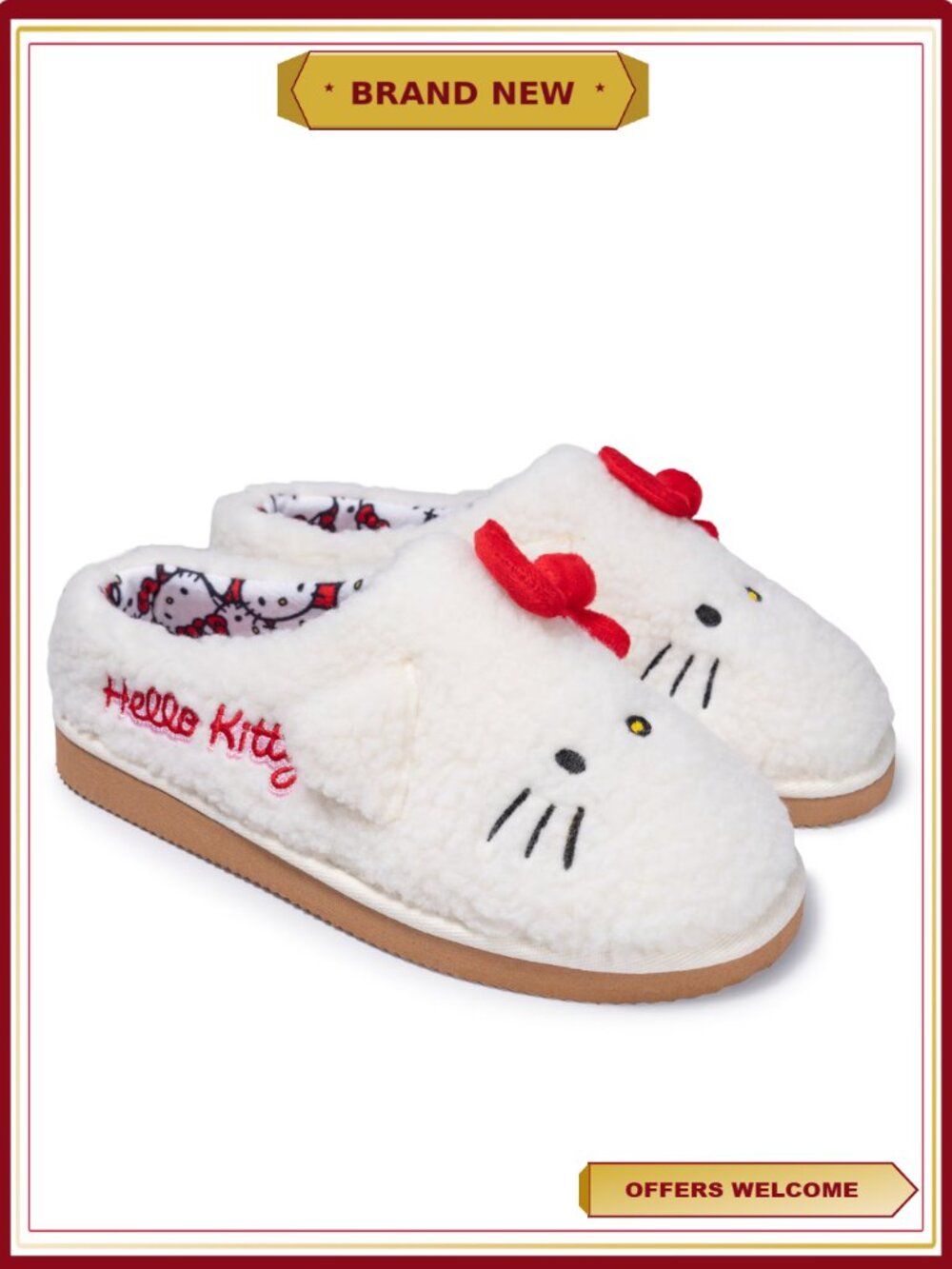 3D Plush Slippers | Kawaii Cute Fuzzy Slip-On Lounge Shoes